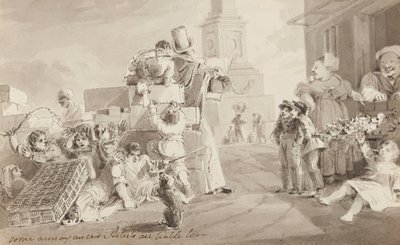 Bagasjekaos ved Whitehaven av John Harden