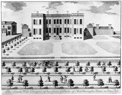 Marlborough House fra sør-vest, 1600-tallet, 1908. av John Harris