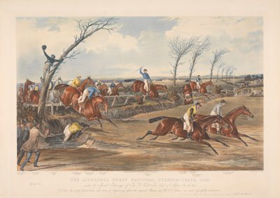 En av et sett på fire: The Liverpool Great National Steeple-Chase av John Harris