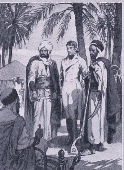 I 1853 la David Livingstone sammen med et lite parti innfødte ut på en 1000 mil reise gjennom sumper og skoger, Newnes Pictorial Knowledge utgitt av Newnes, ca. 1950-tallet (litho) av John Harris Valda