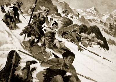 Cimbriene i Alpene av John Harris Valda