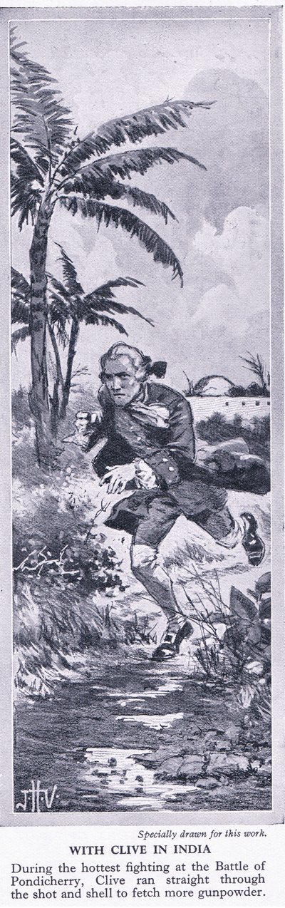Med Clive i India, ca. 1950 av John Harris Valda