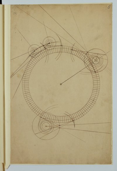 Tegninger for MSS av John Harrison