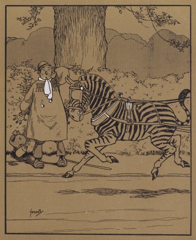 En rustikk forvandlet til en Teetotaler (farge litho) av John Hassall