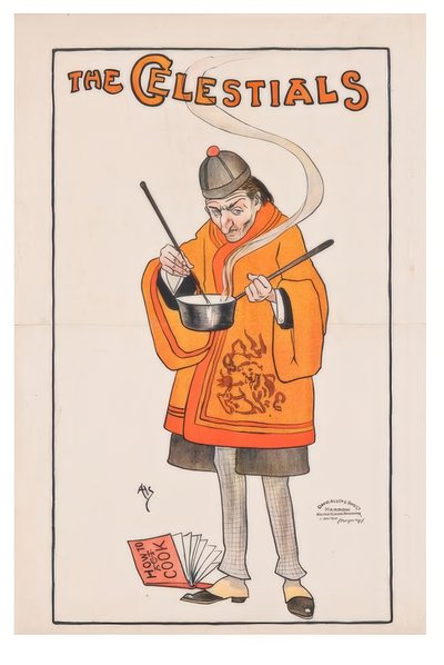 "The Celestials" / J. Hassalls / Plakat, 1895-1899 av John Hassall