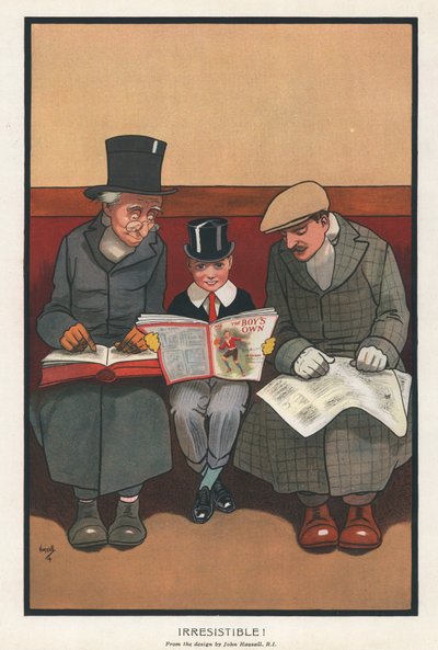 De vakreste flekkene i denne Pla(i)ce (fargelitho) av John Hassall