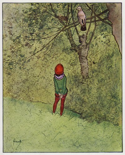 Jay (farge litho) av John Hassall