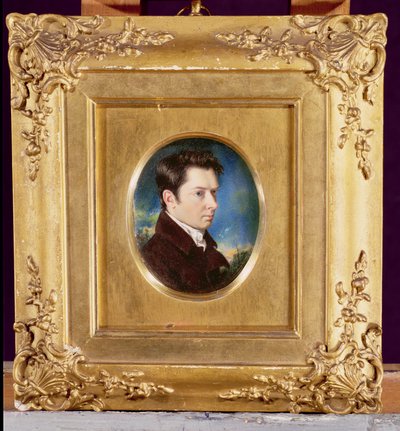 Portrett av William Hazlitt (se også 46492) av John Hazlitt