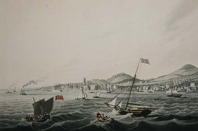 The Town of Dundee, pub. av Smith & Elder av John Heaviside (after) Clark