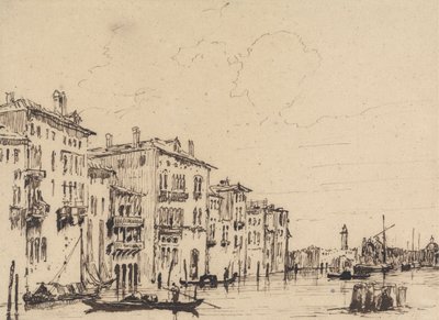 Venetiansk scene av John Henderson