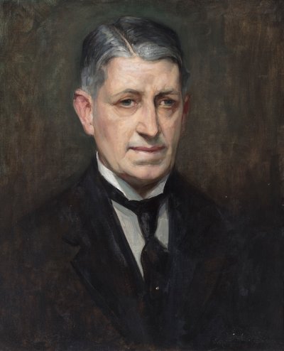 Portrett av Frederick L. M. Griggs, ca. 1934 (olje på lerret) av John Henry Amshewitz