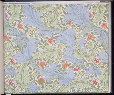 Granville tapet, designet av John Henry Dearle (1860-1932) for Morris and Company, 1896 av John Henry Dearle