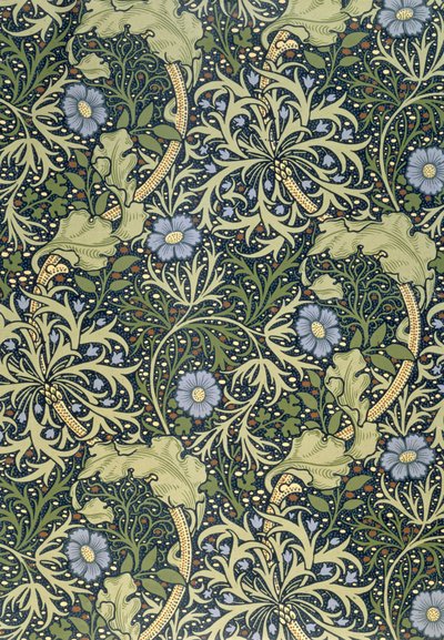Seaweed tapet, designet av John Henry Dearle (1860-1932) for Morris and Company, 1901 av John Henry Dearle