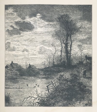 Plate 23. En dam, fra 