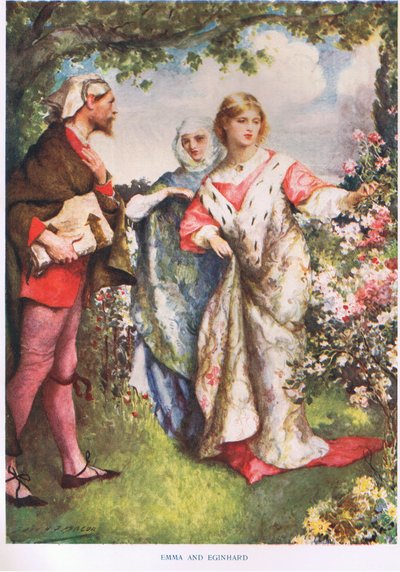 Emma og Eginhard av John Henry Frederick Bacon