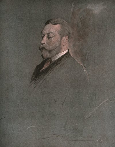 Hans Majestet Kong George V, 1910. av John Henry Frederick Bacon