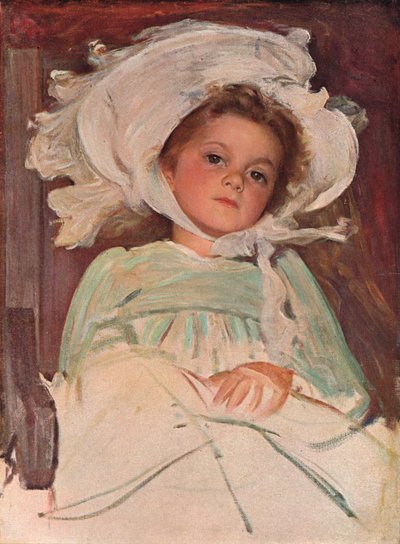 Portrettstudie, c1906 av John Henry Frederick Bacon