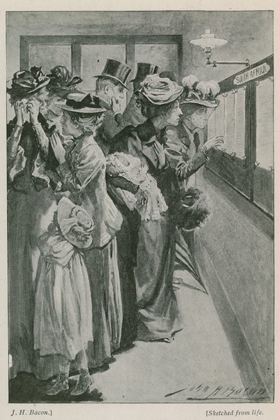 Skadelisten ved Krigskontoret av John Henry Frederick Bacon