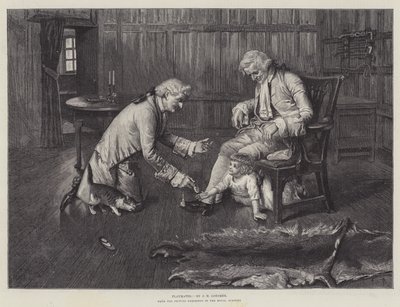 Lekekamerater, fra bildet utstilt i Royal Academy av John Henry Lorimer