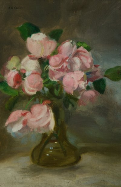 Stilleben med en vase med blomster av John Henry Lorimer