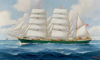 Barque Kilmeny av John Henry Mohrmann