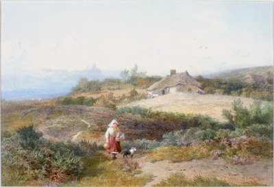 Hyttescene (kroppsfarge) av John Henry Mole