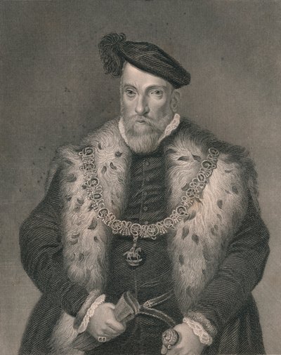 Henry Fitzalan, jarl av Arundel, tidlig på midten av 1800-tallet. av John Henry Robinson