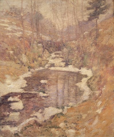 Hemlock Pool, ca. 1900 av John Henry Twachtman