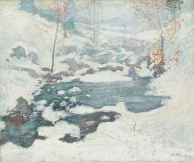 Icebound, ca. 1889 av John Henry Twachtman