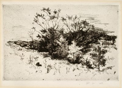 Landskap nær Cincinnati av John Henry Twachtman