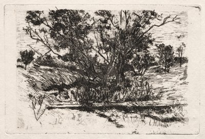 Nær Cincinnati, Ohio. av John Henry Twachtman