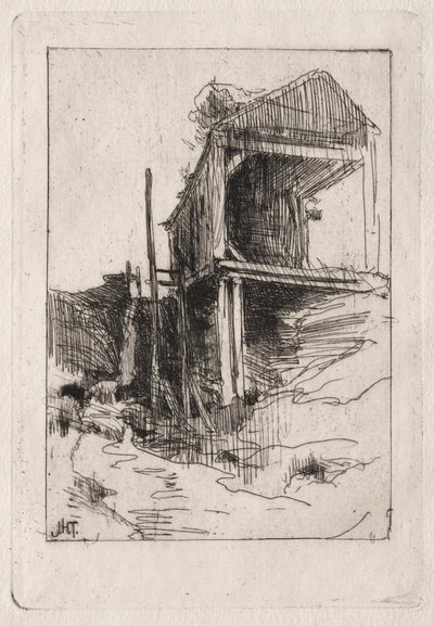 Old Mill, Branchville, Connecticut. av John Henry Twachtman