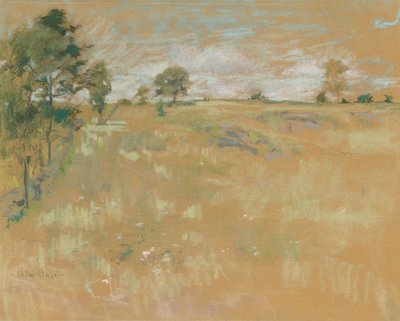 Pastures, Greenwich, Connecticut, ca. 1890-1900. av John Henry Twachtman
