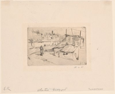 Skur og fabrikker av John Henry Twachtman