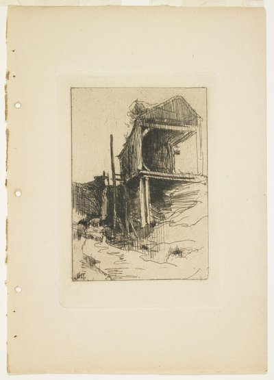 The Abandoned Mill, 1888-1889 av John Henry Twachtman