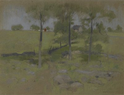 Tre trær, ca. 1888-95 av John Henry Twachtman