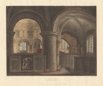 St. Gravene, Rundkirken av John Hill