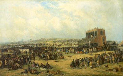 Before the Race (Nottingham Races), 1865 av John Holland