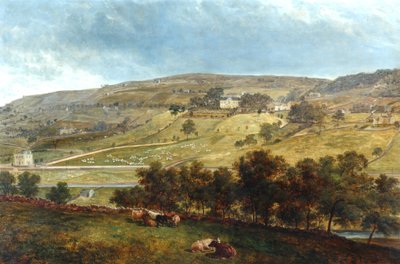 Ewood Hall fra Greenfields, 1869 av John Holland