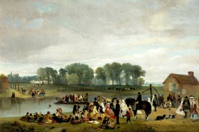 Wilford Ferry, Nottingham (The Cherry-Earrings) av John Holland