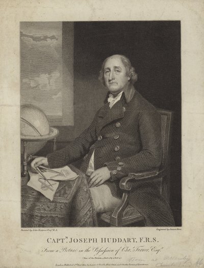 Kaptein Joseph Huddart av John Hoppner