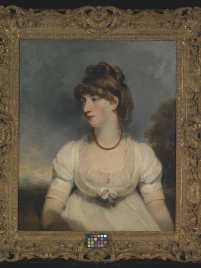 Portrait Of Miss Fisher (olje på lerret) av John Hoppner