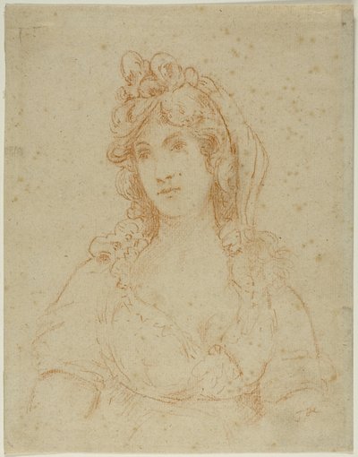 Portrett av dame av John Hoppner