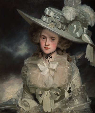 Portrett av Mary Boteler fra Eastry, Kent, 1786 av John Hoppner