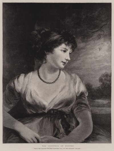 Grevinnen av Oxford av John Hoppner