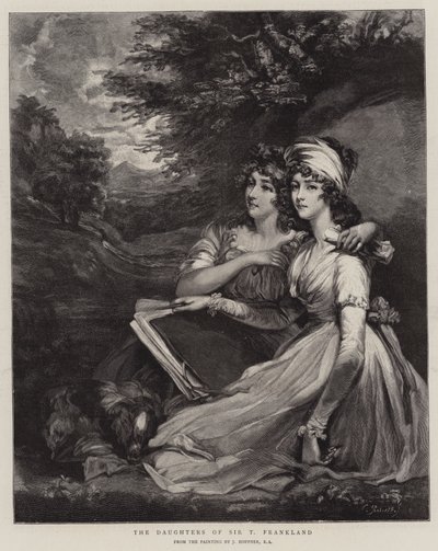 Døtrene til Sir T Frankland av John Hoppner