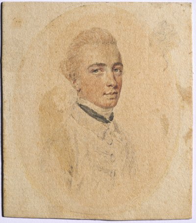 Portrett av en mann, ca. 1775. av John I. smart