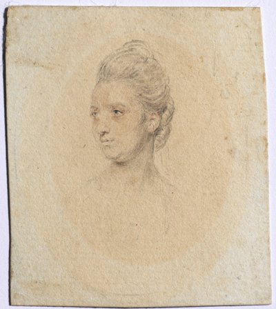 Portrett av en kvinne, ca. 1772. av John I. smart