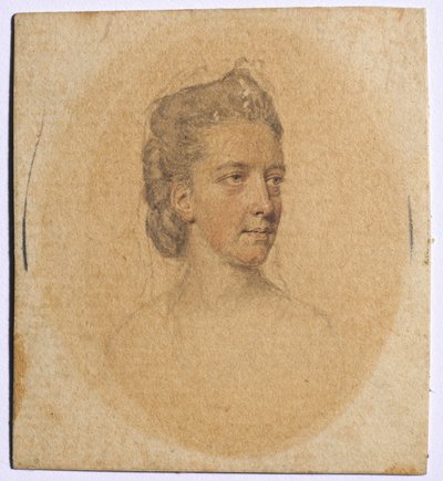 Portrett av en kvinne, ca. 1775. av John I. smart