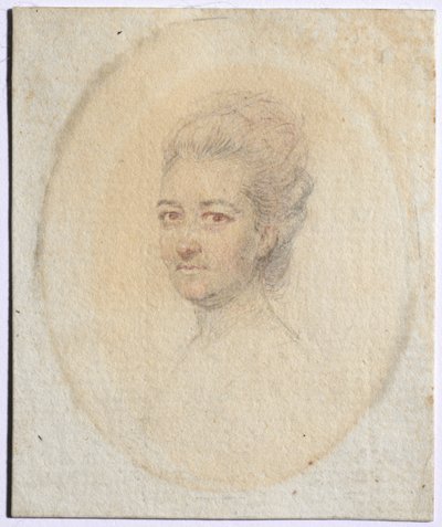 Portrett av en kvinne, ca. 1775. av John I. smart
